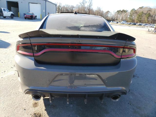 2C3CDXGJ7JH315033 - 2018 DODGE CHARGER R/T 392 GRAY photo 6