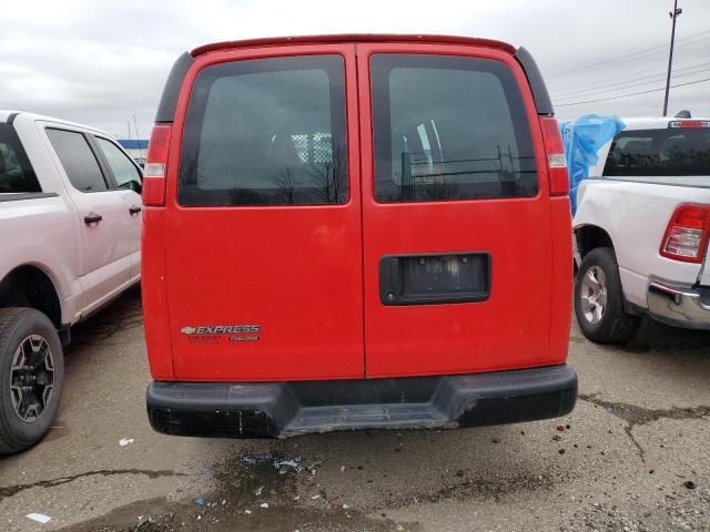 1GCZGHFF9G1272080 - 2016 CHEVROLET EXPRESS G3 RED photo 6