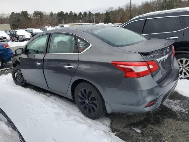 3N1AB7AP9JY320818 - 2018 NISSAN SENTRA S SILVER photo 2