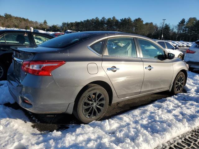 3N1AB7AP9JY320818 - 2018 NISSAN SENTRA S SILVER photo 3