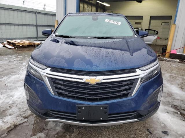 3GNAXKEV6NL231003 - 2022 CHEVROLET EQUINOX LT BLUE photo 5