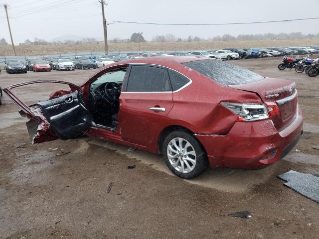 3N1AB7AP0GY261747 - 2016 NISSAN SENTRA S RED photo 2