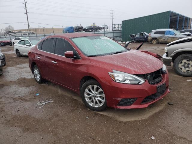 3N1AB7AP0GY261747 - 2016 NISSAN SENTRA S RED photo 4