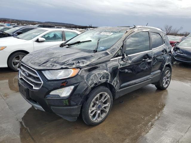 MAJ3P1VE3JC214764 - 2018 FORD ECOSPORT TITANIUM BLACK photo 1