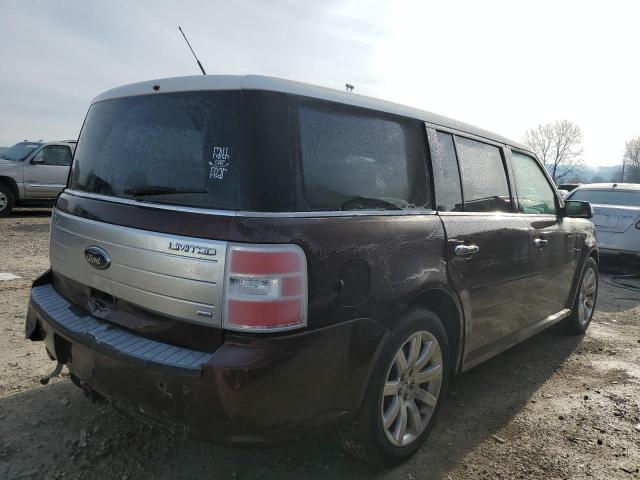 2FMEK63C39BA89384 - 2009 FORD FLEX LIMITED MAROON photo 3