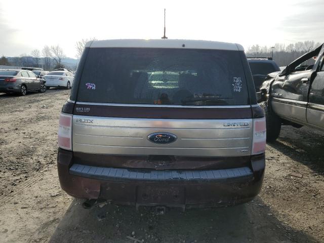 2FMEK63C39BA89384 - 2009 FORD FLEX LIMITED MAROON photo 6