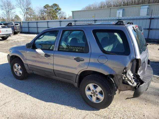 1FMYU02Z97KA12287 - 2007 FORD ESCAPE XLS SILVER photo 2