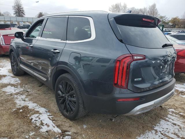 5XYP5DHC2LG086223 - 2020 KIA TELLURIDE SX GRAY photo 2