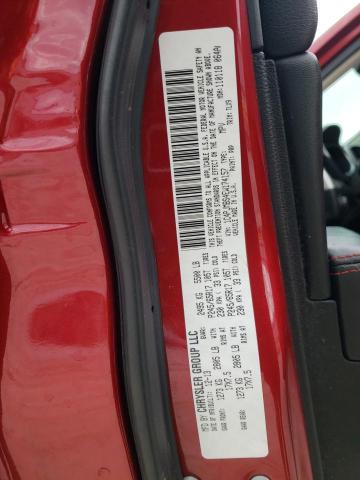 1C4PJMBS4EW174157 - 2014 JEEP CHEROKEE TRAILHAWK RED photo 12