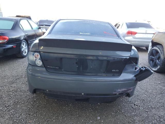 6G2VX12U85L441590 - 2005 PONTIAC GTO GRAY photo 6