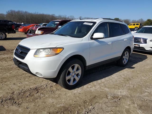 5NMSH13E69H231237 - 2009 HYUNDAI SANTA FE SE WHITE photo 1