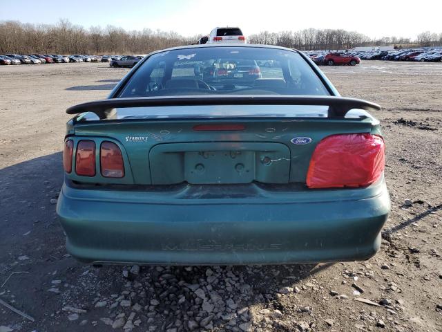 1FALP4048TF117240 - 1996 FORD MUSTANG GREEN photo 6