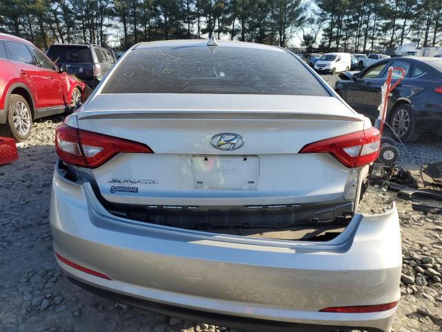 5NPE24AF6FH082550 - 2015 HYUNDAI SONATA SE SILVER photo 6