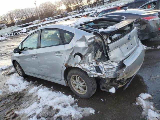 JTDKN3DU5B5317688 - 2011 TOYOTA PRIUS SILVER photo 2