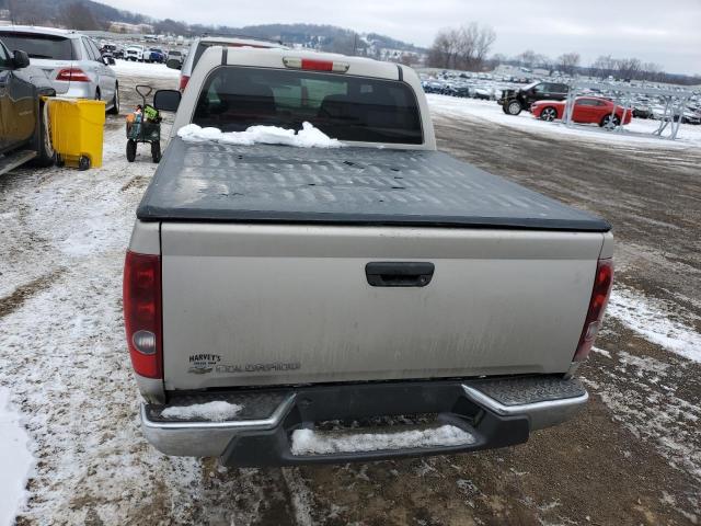 1GCDT136468198140 - 2006 CHEVROLET COLORADO BEIGE photo 6