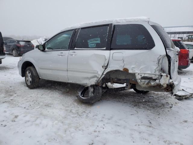 JM3LW28A630338888 - 2003 MAZDA MPV WAGON SILVER photo 2