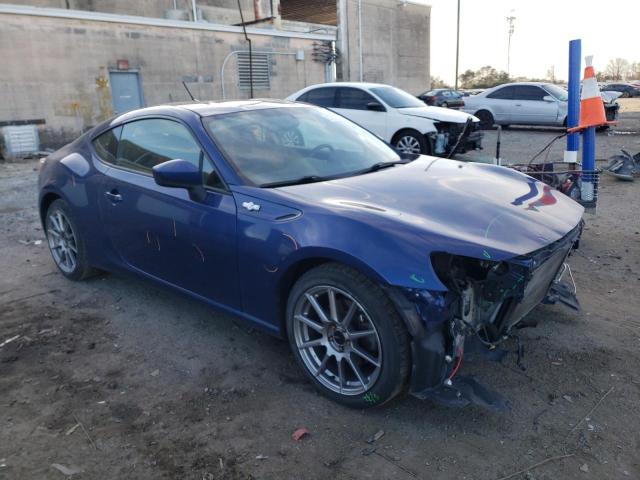 JF1ZNAA16D1715053 - 2013 TOYOTA SCION FR-S BLUE photo 4