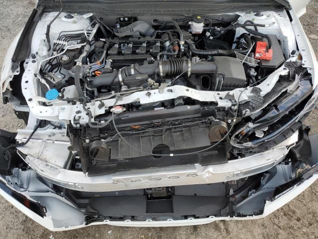 1HGCV1F38NA075893 - 2022 HONDA ACCORD SPORT WHITE photo 11