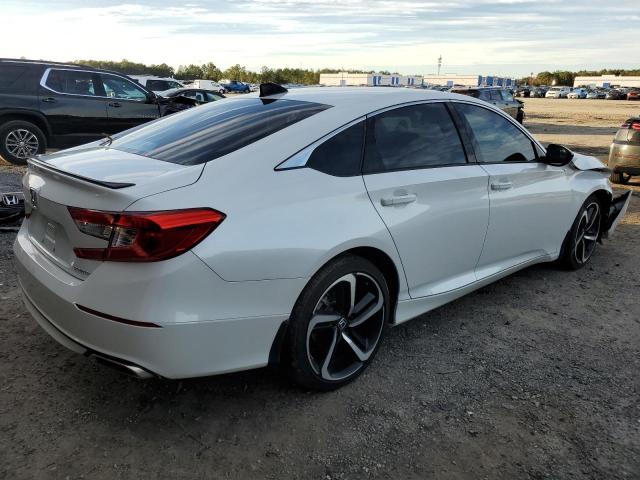 1HGCV1F38NA075893 - 2022 HONDA ACCORD SPORT WHITE photo 3