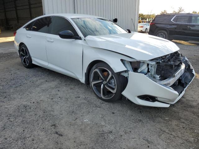 1HGCV1F38NA075893 - 2022 HONDA ACCORD SPORT WHITE photo 4