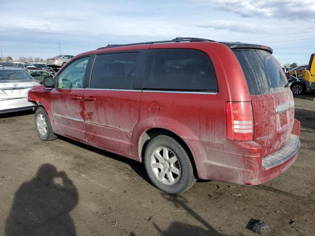 2A8HR54189R525604 - 2009 CHRYSLER TOWN & COU TOURING RED photo 2