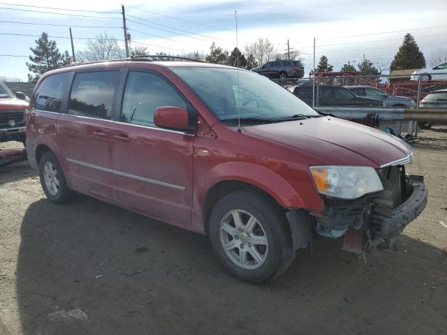 2A8HR54189R525604 - 2009 CHRYSLER TOWN & COU TOURING RED photo 4