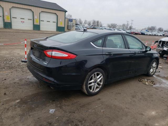 1FA6P0HD2E5356642 - 2014 FORD FUSION SE BLACK photo 3