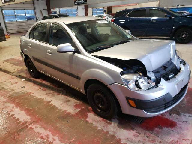 KNADE123X76203630 - 2007 KIA RIO BASE SILVER photo 4