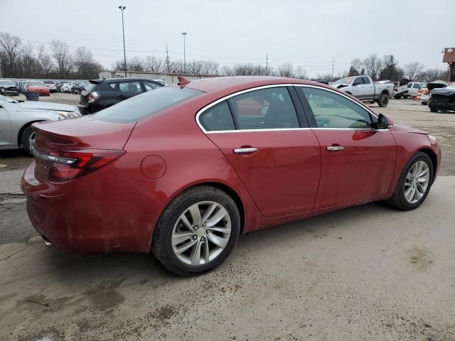 2G4GN5EX2E9325177 - 2014 BUICK REGAL PREMIUM RED photo 3