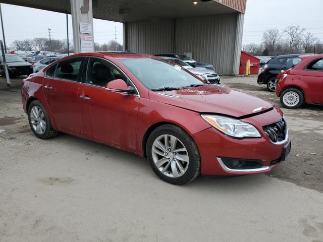 2G4GN5EX2E9325177 - 2014 BUICK REGAL PREMIUM RED photo 4