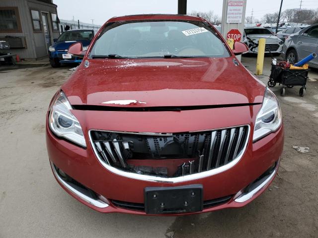 2G4GN5EX2E9325177 - 2014 BUICK REGAL PREMIUM RED photo 5