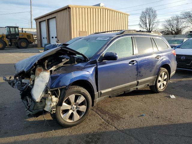 4S4BRCKC6B3441152 - 2011 SUBARU OUTBACK 2.5I LIMITED BLUE photo 1