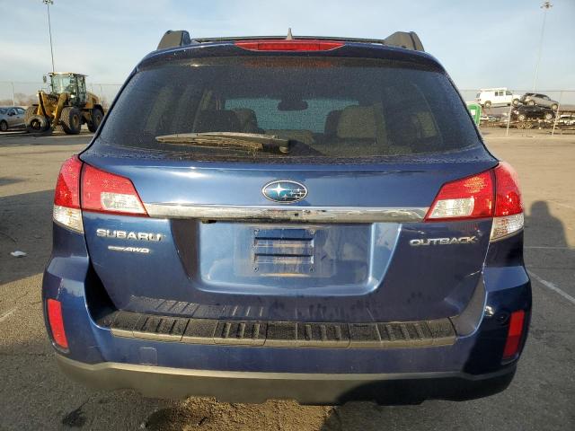 4S4BRCKC6B3441152 - 2011 SUBARU OUTBACK 2.5I LIMITED BLUE photo 6