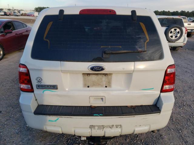 1FMCU0C70BKA14316 - 2011 FORD ESCAPE XLS WHITE photo 6