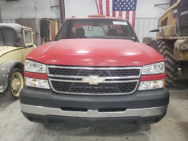 1GBJC34U16E262698 - 2006 CHEVROLET SILVERADO C3500 RED photo 5