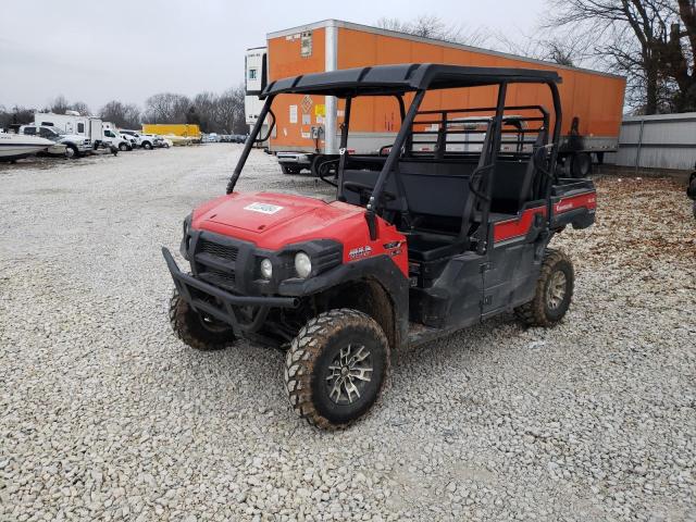 JKGAFSC19B516308 - 2020 KAWASAKI MULE P FXT RED photo 2