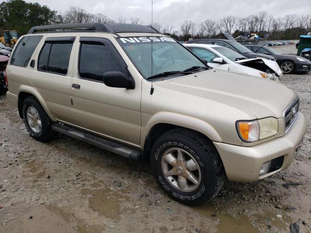 JN8DR09X72W667630 - 2002 NISSAN PATHFINDER LE GOLD photo 4