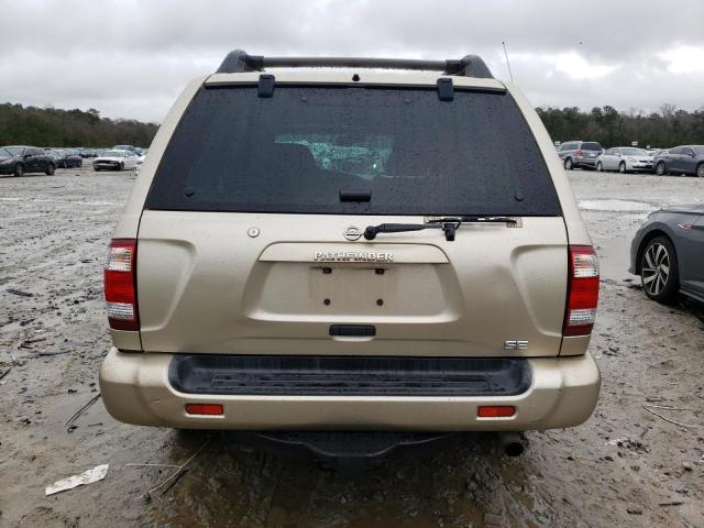 JN8DR09X72W667630 - 2002 NISSAN PATHFINDER LE GOLD photo 6