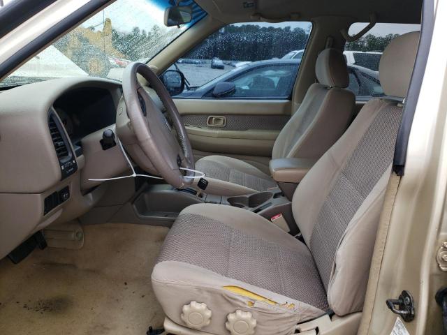 JN8DR09X72W667630 - 2002 NISSAN PATHFINDER LE GOLD photo 7