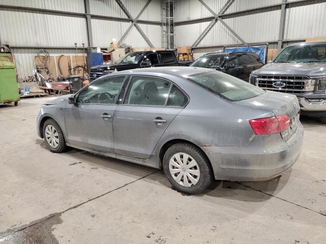 3VW1K7AJ5DM271439 - 2013 VOLKSWAGEN JETTA BASE GRAY photo 2