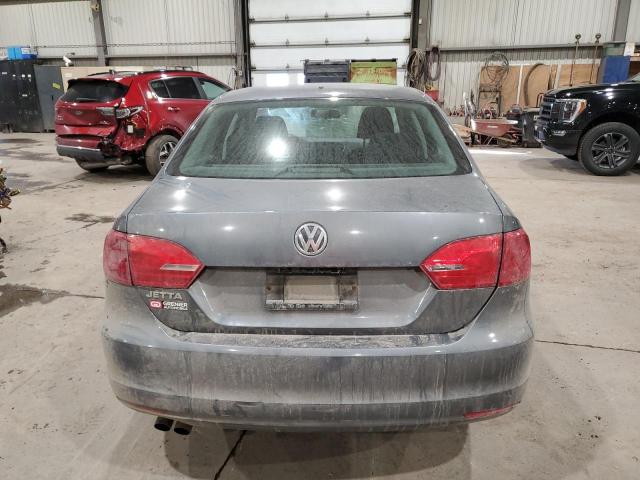 3VW1K7AJ5DM271439 - 2013 VOLKSWAGEN JETTA BASE GRAY photo 6