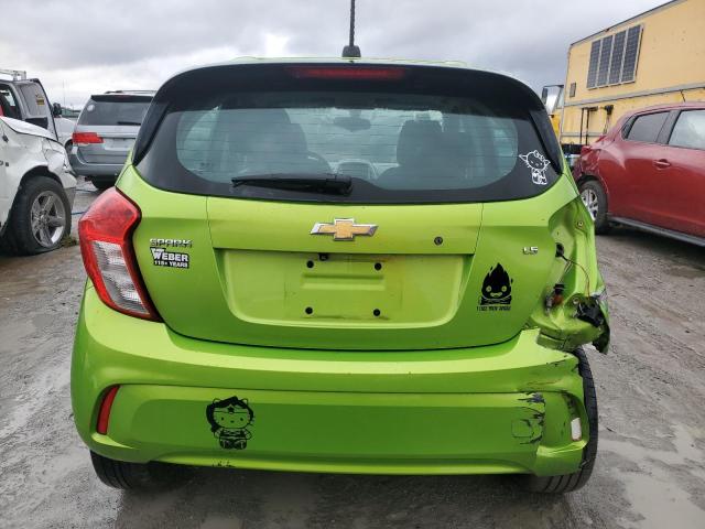 KL8CB6SA9GC571648 - 2016 CHEVROLET SPARK LS GREEN photo 6