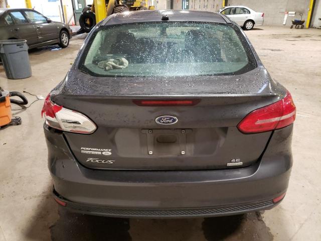 1FADP3FE1JL200988 - 2018 FORD FOCUS SE GRAY photo 6