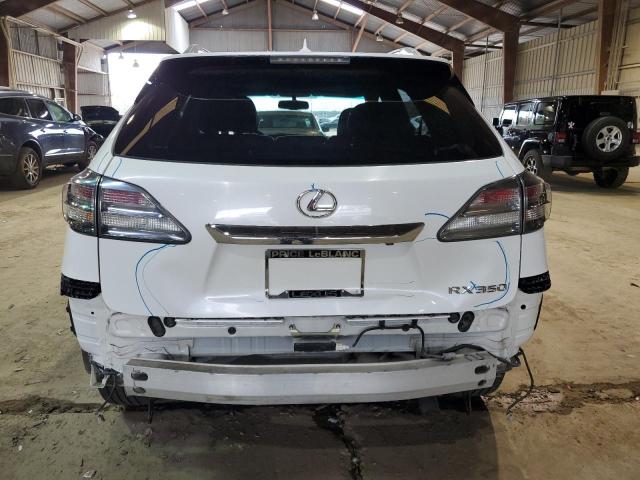 2T2ZK1BA0BC054206 - 2011 LEXUS RX 350 WHITE photo 6