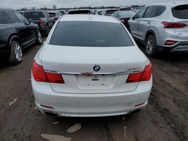 WBAKC8C54ACY68327 - 2010 BMW 750 LI XDRIVE WHITE photo 6