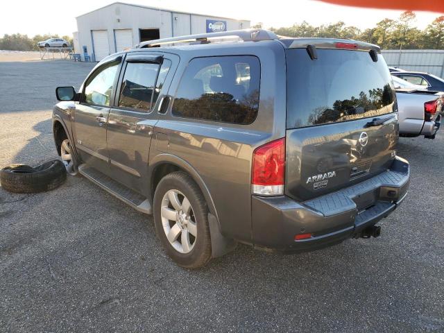 5N1AA08CX8N622115 - 2008 NISSAN ARMADA SE BLACK photo 2