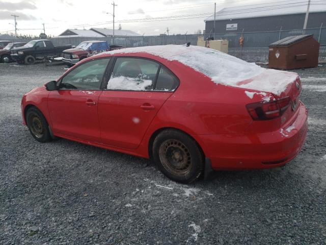 3VW167AJ8GM409547 - 2016 VOLKSWAGEN JETTA S RED photo 2