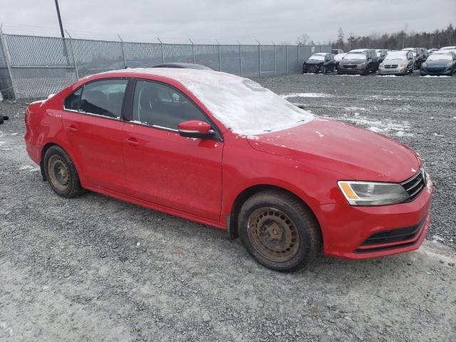 3VW167AJ8GM409547 - 2016 VOLKSWAGEN JETTA S RED photo 4