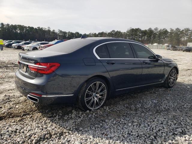 WBA7E2C52HG740331 - 2017 BMW 740 I GRAY photo 3