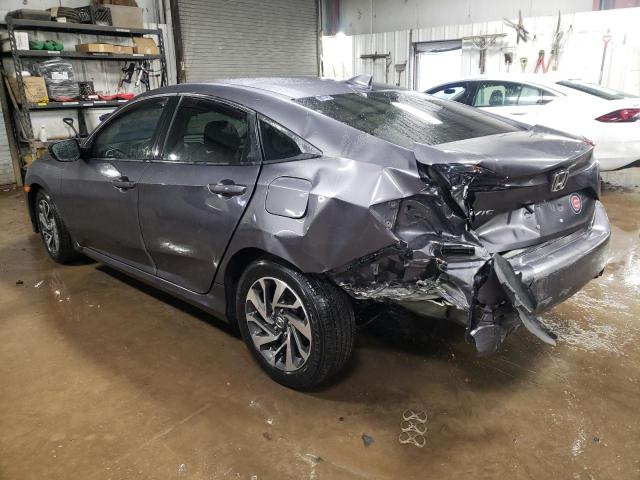 19XFC2F78HE067319 - 2017 HONDA CIVIC EX GRAY photo 2